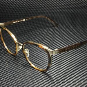 Versace Havana Gold 52mm Eyeglasses! NEW!